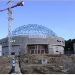 Manajemen Konstruksi Gedung Olahraga Balikpapan