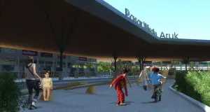 Perkantoran Pos Lintas Batas Negara 1 peta_aruk_lanskap_render_008